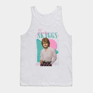 Ricky Skaggs \/\/\ Retro Style Fan Design Tank Top